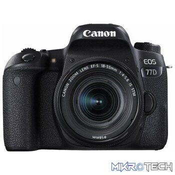 CANON EOS CAM BUNDLE  77D VLOGGER KIT